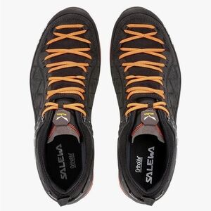 Salewa EU 44 US 10.5 MS Mountain Trainer 2 GTX Black Orange gortex vibram sole